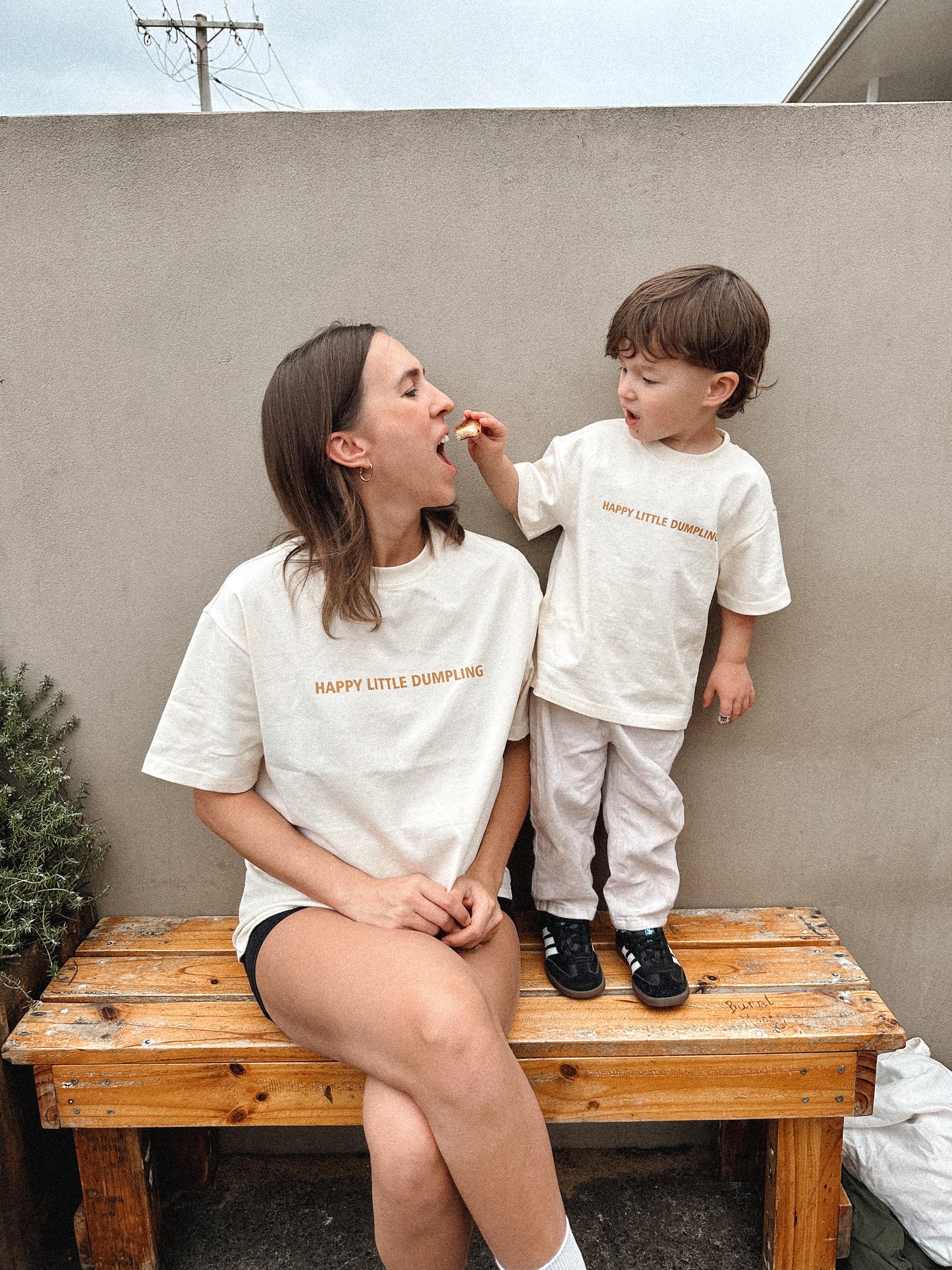 Happy Little Dumpling Adults T-Shirt